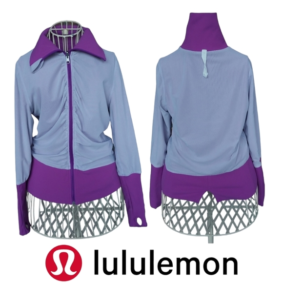 Lululemom Reversible Mesh Jacket Size 6 - Picture 1 of 7